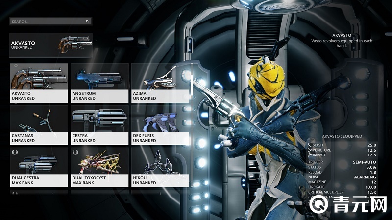 星际战甲Warframe手游武器图鉴