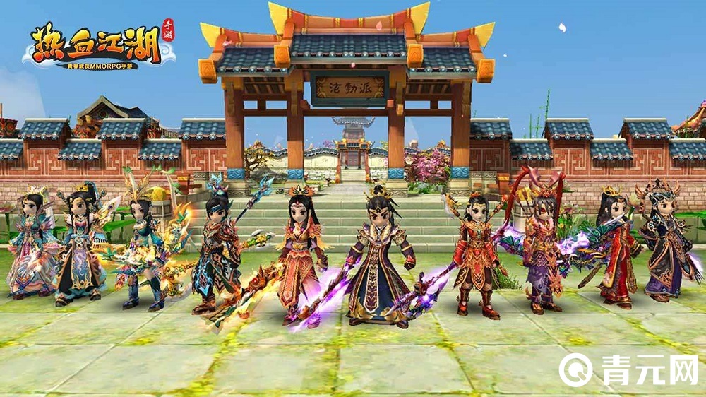 热血江湖全门派职业群像