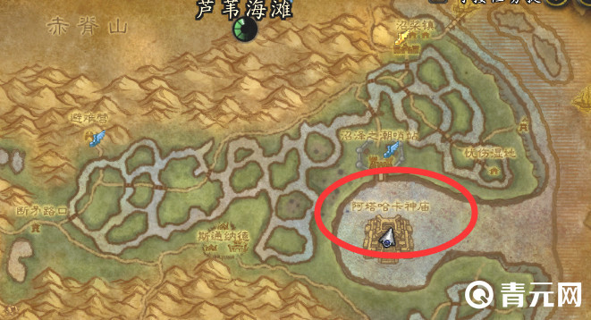 阿塔哈卡神庙需要角色等级为45到50间