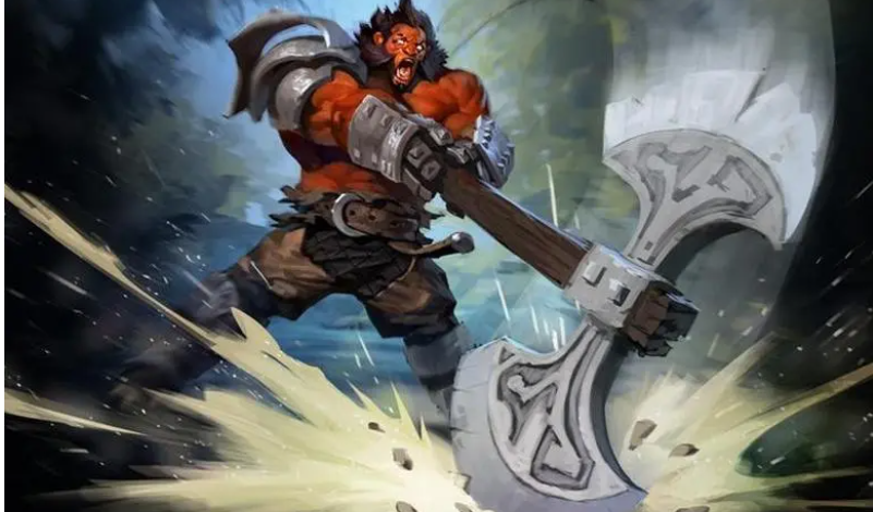 dota2斧王海报