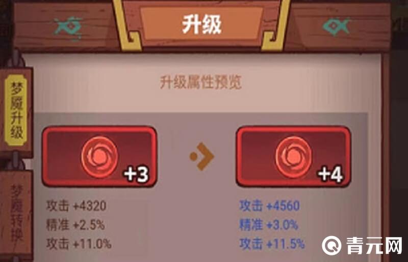 升级咸鱼之王梦魇晶石