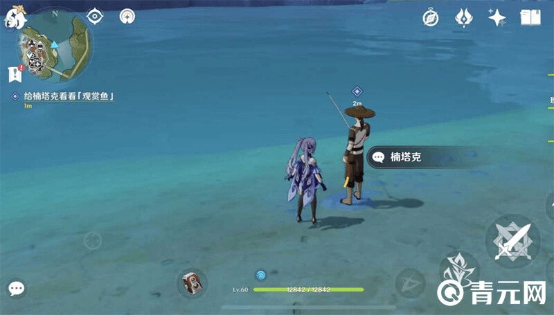鱼群大爆发最后提交任务场景