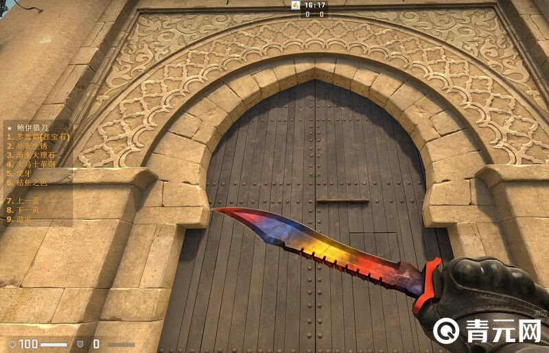 csgo鲍伊猎刀很冷门