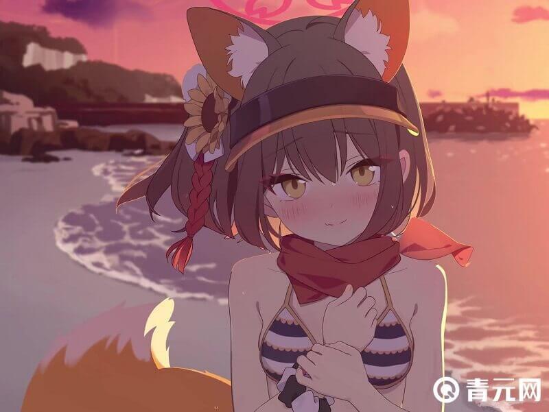参与活动获得绫音泳装
