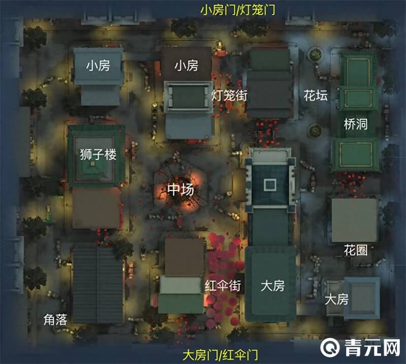 第五人格唐人街地图图片