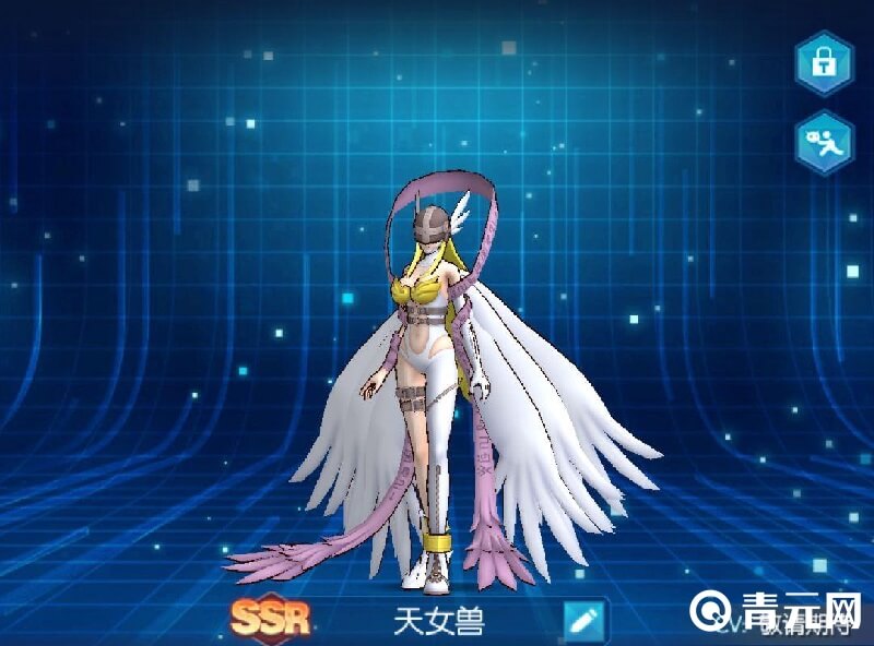 数码宝贝天女兽很好看