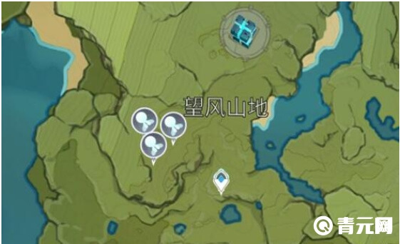 原神捕风瓶风种子在望风山地