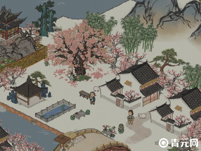 江南百景图游戏中的风景