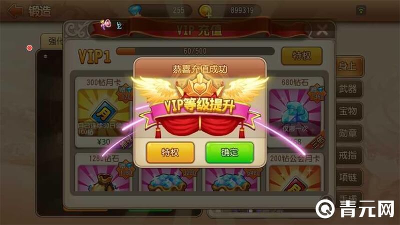 弹弹岛2手游vip1特权