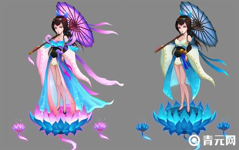 何仙姑夏日套装