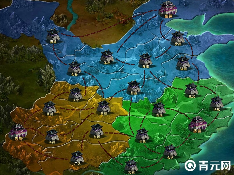 热血三国野地战略部署