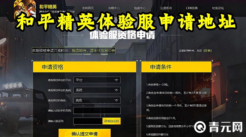和平精英体验服资格