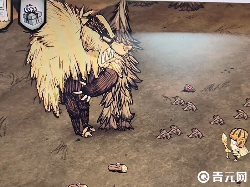 树精攻击熊灌