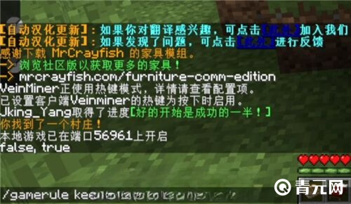 我的世界指令输入格式
