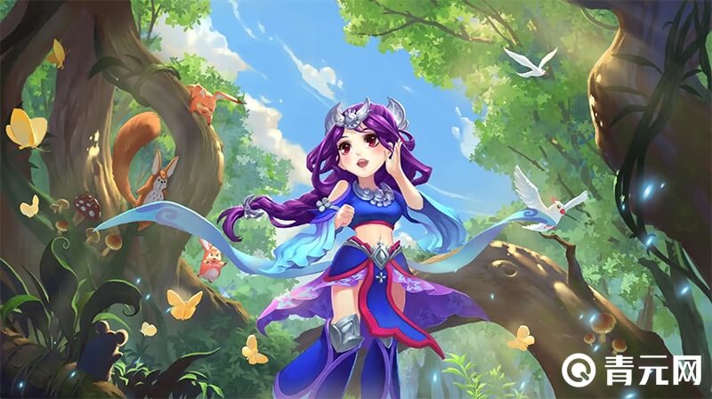 梦幻西游巫蛮儿施法动作