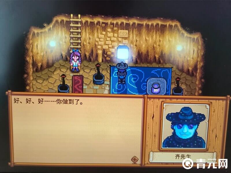 星露谷物语沙漠矿洞齐先生