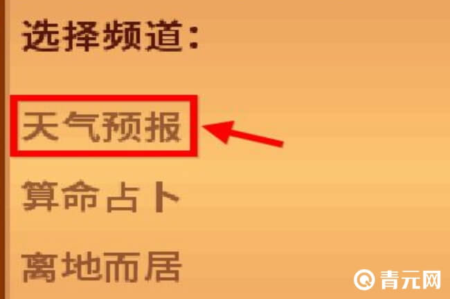 星露谷物语看天气预报