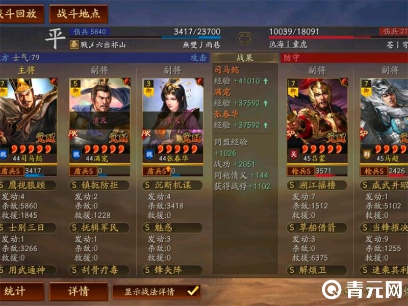 三国志战略版女王盾加点