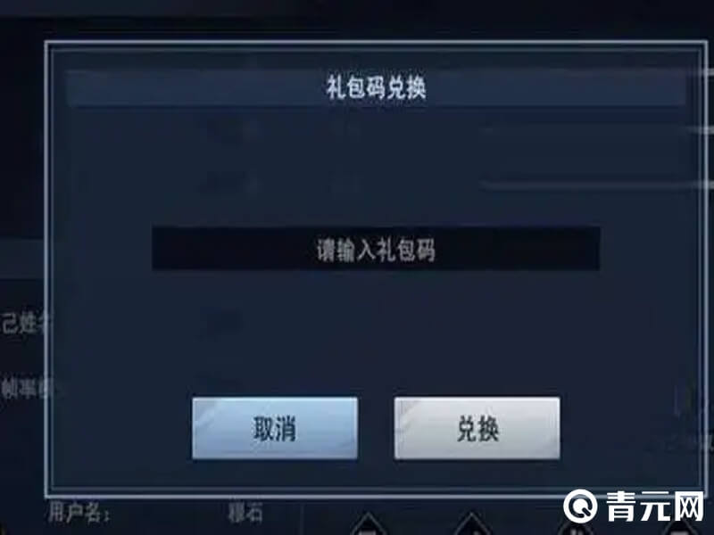 输入不良人游戏中的兑换码