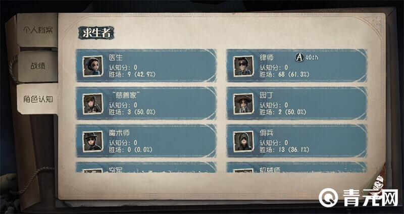 第五人格游戏资料查询