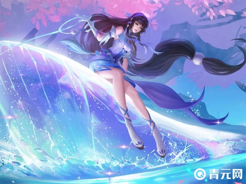 王者荣耀西施立绘