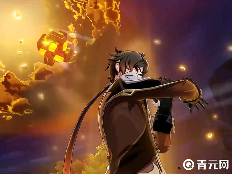 原神钟离图片