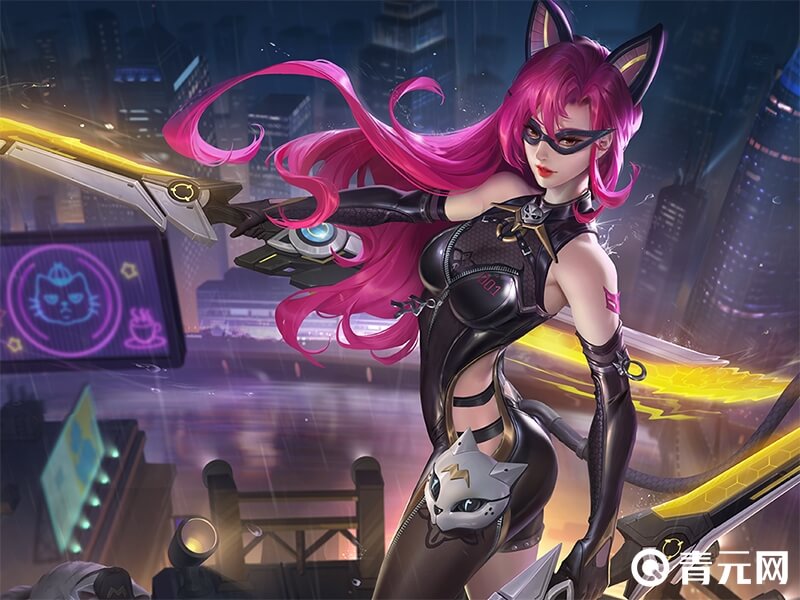 王者荣耀暗夜猫娘