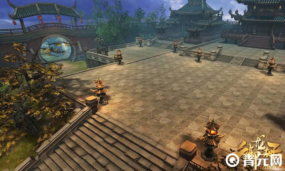御龙在天紫龙窟地图场景