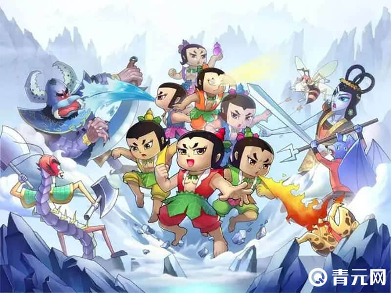 新葫芦兄弟人物图片