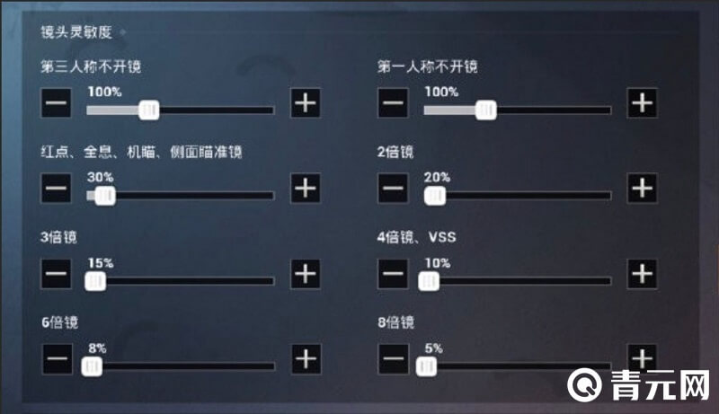 苹果xs和平精英开火灵敏度