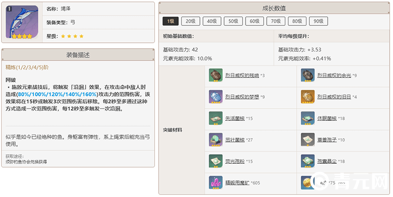 原神弓箭竭泽