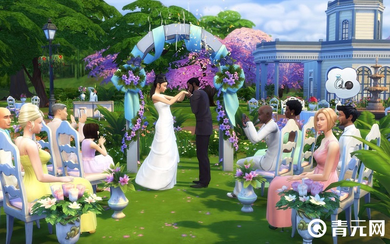 模拟人生免费版结婚现场
