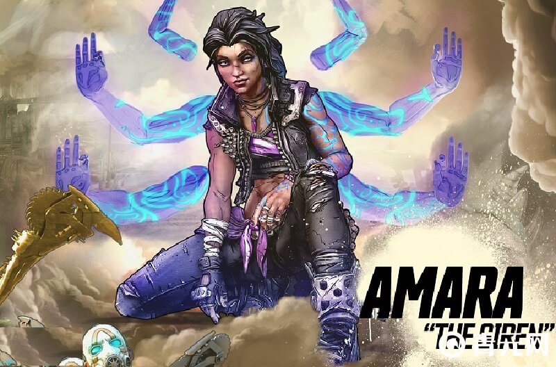 Amara是无主之地3最强职业