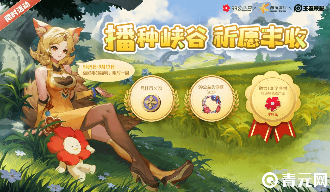 王者荣耀腾讯公益活动图
