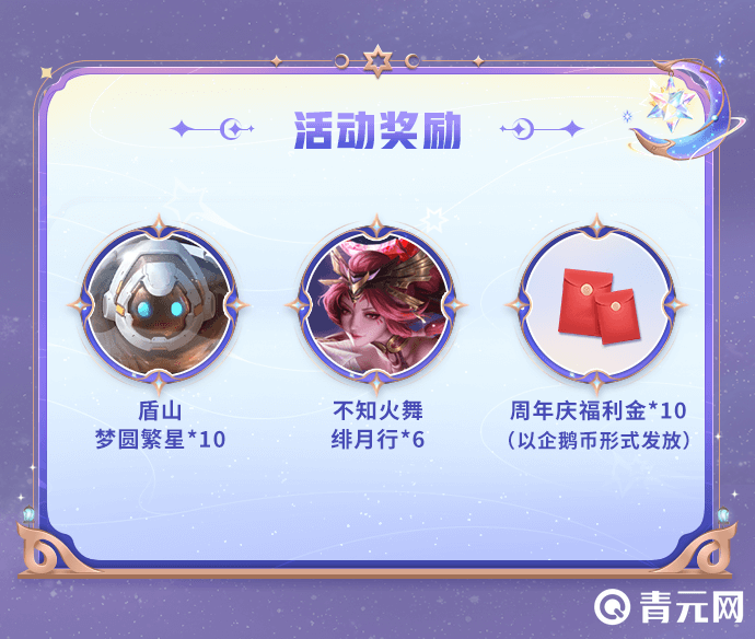 王者荣耀7周年活动奖励图
