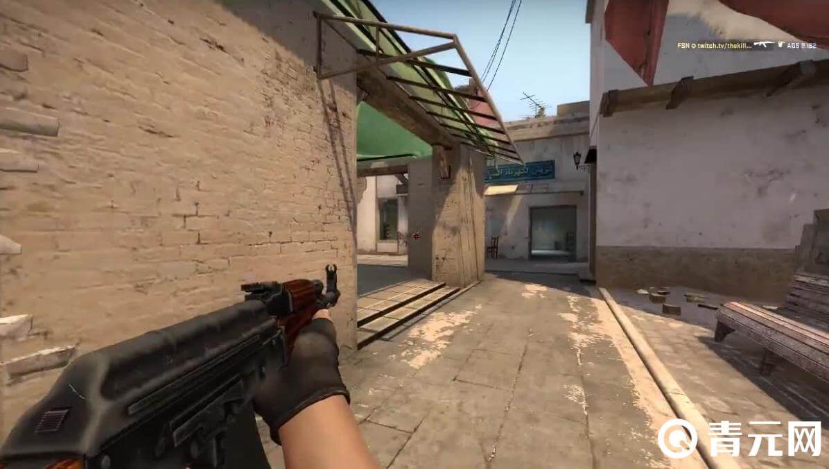 CSGO左手持枪