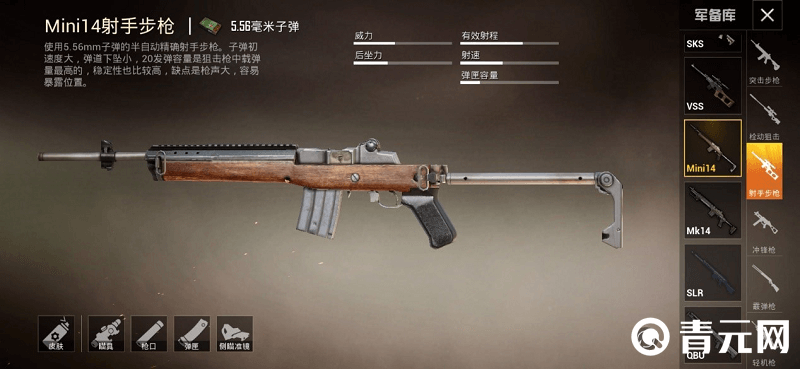 mini14属性展示