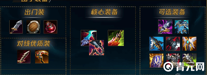 对线优质的剑魔出装