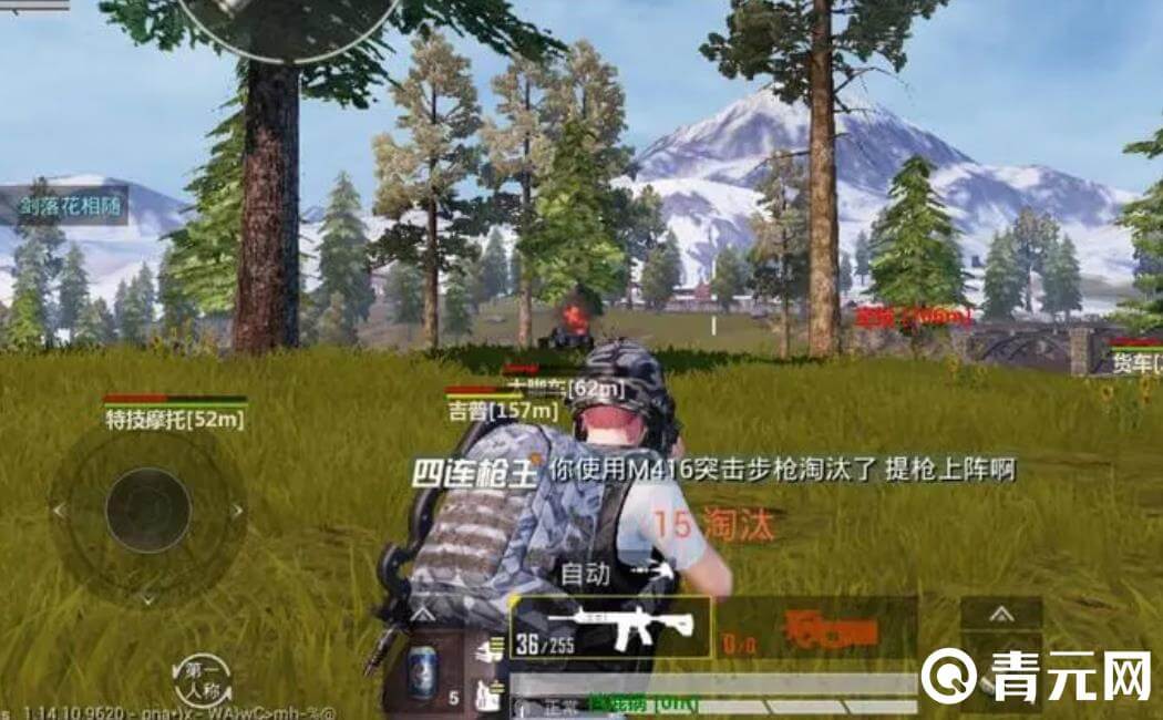 高端局使用m416更好上分
