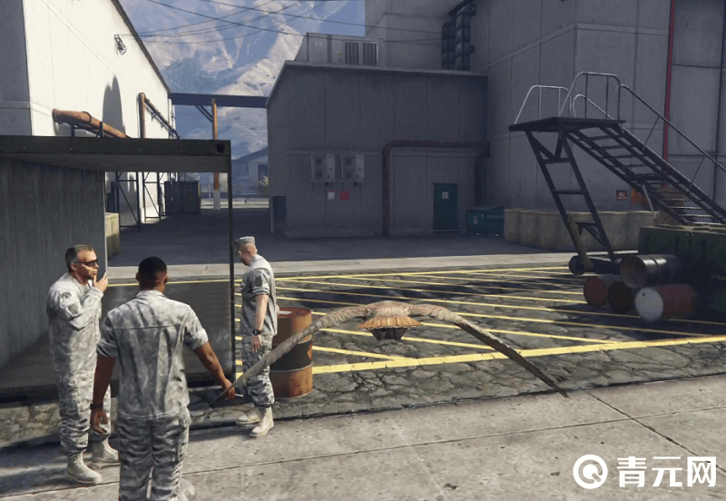 GTA5导演模式进入军事基地
