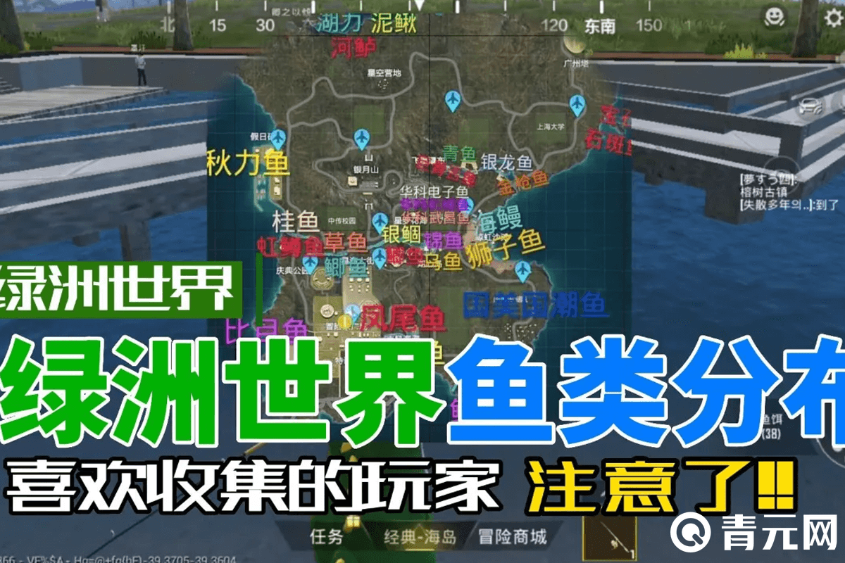 绿洲世界全鱼类分布收集位置