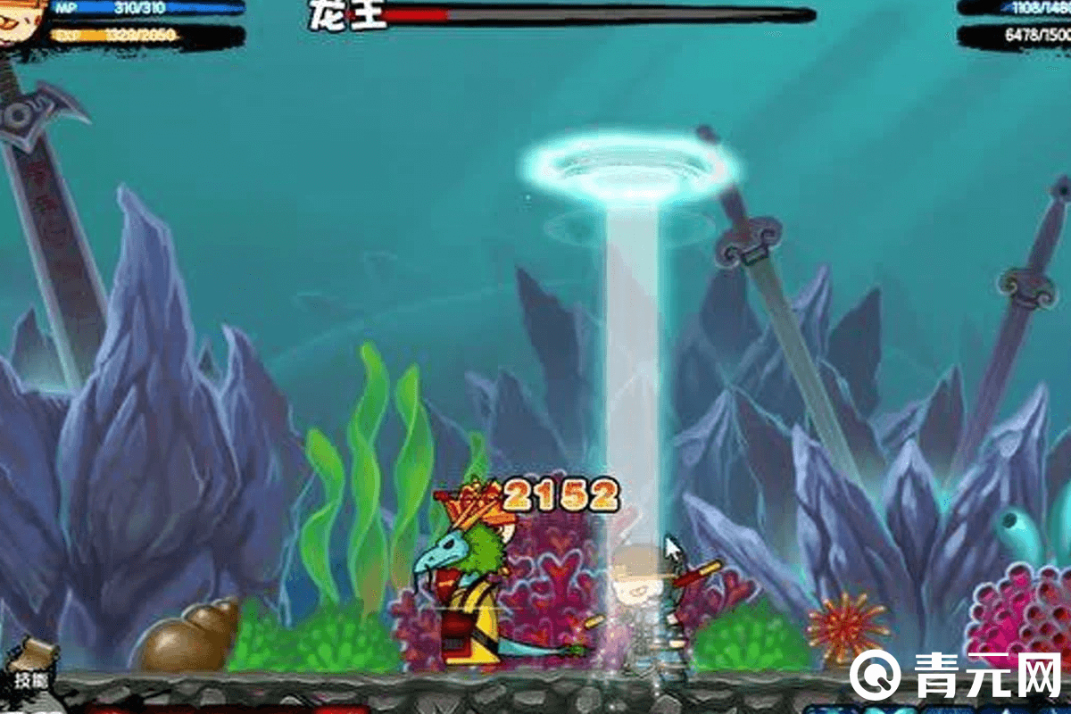 造梦西游玩家打高级龙王boss