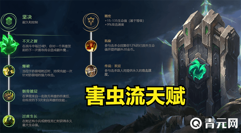 害虫赛恩推塔流天赋