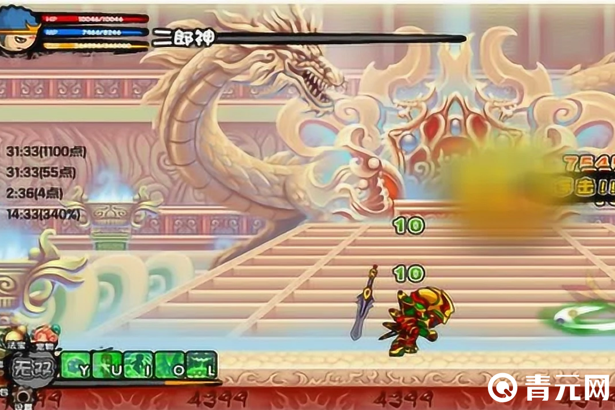 造梦西游沙僧打二郎神画面