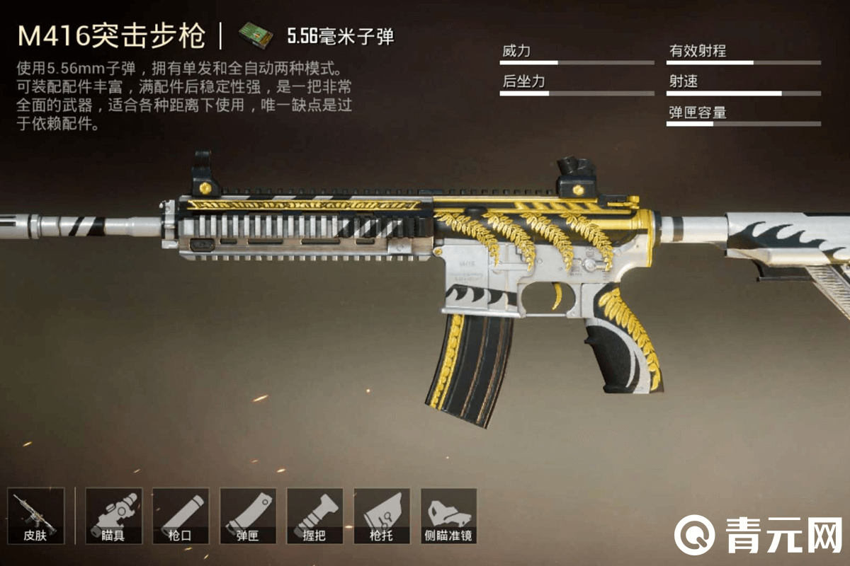 M416突击步枪稳定性强