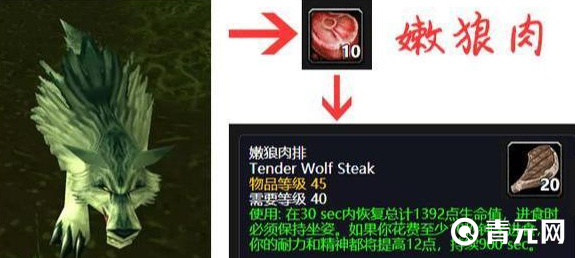 嫩狼肉排食谱