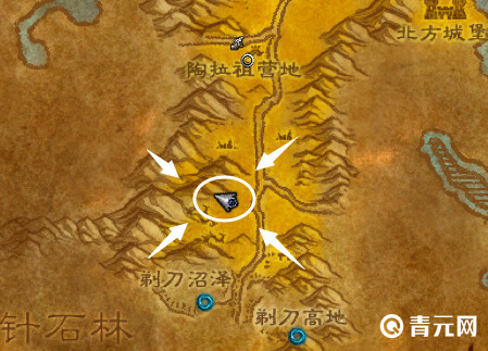 先来到棘齿城下面找到水之先知